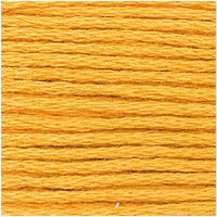 Rico Stranded Cotton Mouliné (8m) - Goldgelb - 020