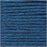 Rico Stranded Cotton Mouliné (8m) - Blau - 124