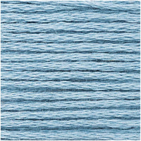 Rico Stranded Cotton Mouliné (8m) - Rauchblau - 130