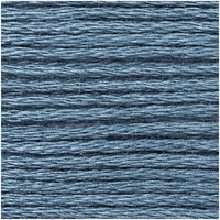 Rico Stranded Cotton Mouliné (8m) - Rauchblau - 131