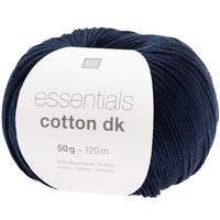 Rico Essentials Cotton DK, 50g, marine