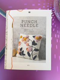 Punch Needle Book No.1 3d Embroidery, Rico