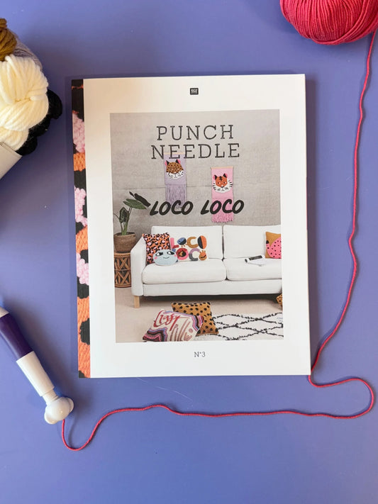 Punch Needle Buch Nr. 3 von Rico Design – Inspiration für moderne Stickkunst