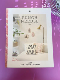 The Punch Needle Book “Just Bees + Fruits + Flowers”, No. 6, Rico