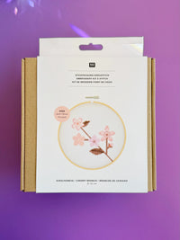 Embroidery Kit,cherry branch , Rico