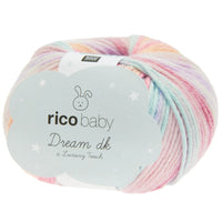 Rico Baby Dream DK Luxury touch, rosa mix, 50g