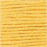 Rico Stranded Cotton Mouliné (8m) - Goldgelb - 019