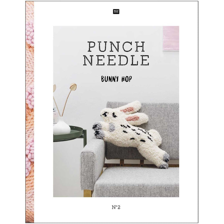 Punch Needle Book No. 2: Bunny Hop, Rico - Tuftinglove