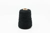 Recycled Cotton Yarn - Black - Tuftinglove